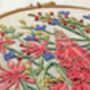 Foxglove Embroidery Kit, thumbnail 6 of 12