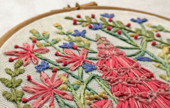 Foxglove Embroidery Kit, 6 of 12