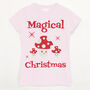 Magical Christmas Women's Christmas T Shirt, thumbnail 7 of 7