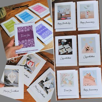 Large Numbers Floral Bright Wall Clock, 6 of 6