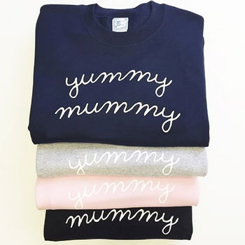'Yummy Mummy' Women’s Sweatshirt Jumper, 5 of 9