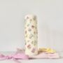 Hand Painted Colourful Wildflower Pillar Candle, thumbnail 3 of 5