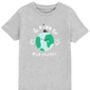 'Be Kind To Our Planet' Earth Children's Tshirt, thumbnail 2 of 6