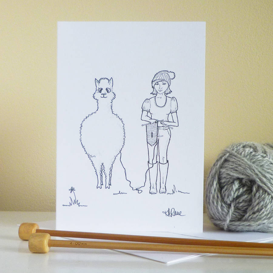 Alpaca Greetings Cards, 1 of 12