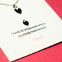 Heart Padlock Stainless Steel Friendship Necklace, thumbnail 4 of 11