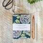 Hydrangea Noir A6 Lined Pocket Notebook, thumbnail 1 of 3