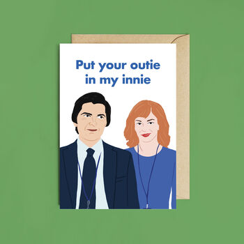 Severance Put Your Outie In My Innie Anniversary Card, 4 of 6