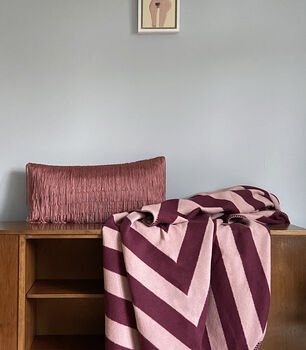 Dorsey Geometric Recycled Cotton Throw, 4 of 6