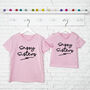 Sassy Sisters Matching T Shirts For Girls, thumbnail 1 of 2