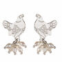 Chicken Earrings In 925 Sterling Silver, thumbnail 1 of 11