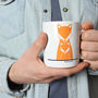 Fox Mummy /Daddy And Me Father's Day Personalised Mug, thumbnail 1 of 3