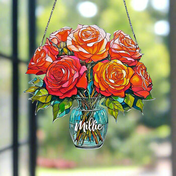 Birth Flower Suncatcher, 11 of 12