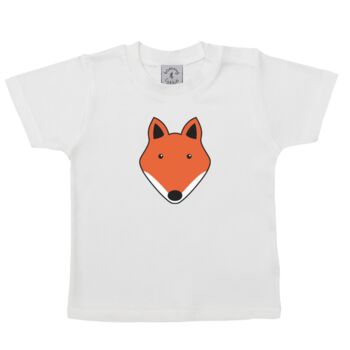 Organic Cotton Fox Baby T Shirt, 3 of 4