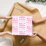 Personalised Wedding Date Wrapping Paper, thumbnail 1 of 3