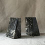 Luxury Black Marble Wedge Bookends, thumbnail 2 of 6