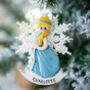 Personalised Snow Princess Decoration, thumbnail 1 of 2