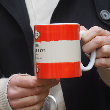 Personalised Book Themed Mug For Dad, 2 of 3