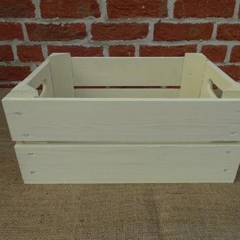 Vintage Style Half Bushel Crate, 6 of 10