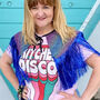 Personalised Tinsel Trimmed Rainbow Leopard Cape, thumbnail 2 of 7