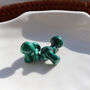 Malachite Crystal Sphere Gift – With Pouch And Card, thumbnail 7 of 9