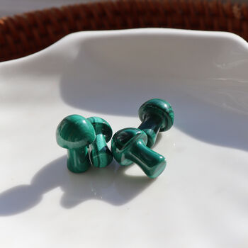 Malachite Crystal Sphere Gift – With Pouch And Card, 7 of 9