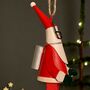 Scuba Diving Santa Hanging Christmas Decoration, thumbnail 3 of 3
