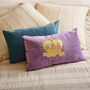 Personalised Couples Initial Heart Cushion, thumbnail 2 of 4