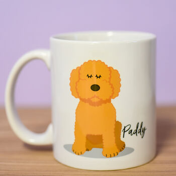 Personalised Cute Dog Name Mug Gift, 12 of 12