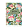 Personalised Flamingo Combined Diary And Notebook, thumbnail 11 of 11
