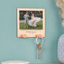 Personalised Seven Year Anniversary Copper Photo Key Hook, thumbnail 1 of 4