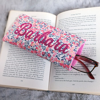 Liberty Glasses Case And Bookmark Mother's Day Gift, 3 of 4