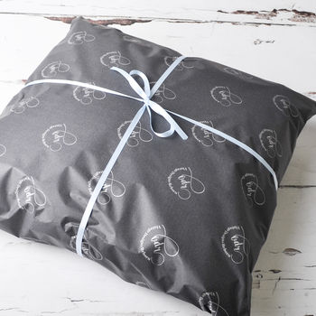 Infinity Love Personalisation Cushion Cover, 5 of 5
