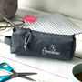 Personalised Embroidered Teacher Pencil Case, thumbnail 1 of 2