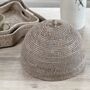 Whitewashed Rattan Food Dome, thumbnail 2 of 3