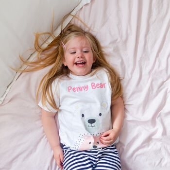 Personalised Daddy And Me Matching Bear Pyjamas, 11 of 12