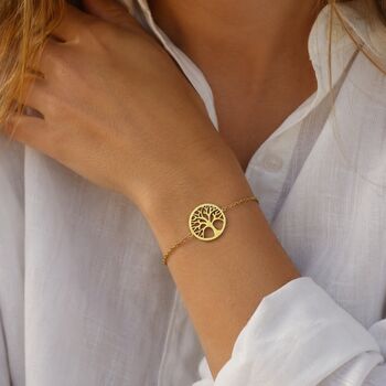 Tree Of Life Bracelet For Her New Beginnings Gift, 2 of 11