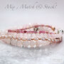 Pink Tourmaline Bracelet, thumbnail 8 of 12