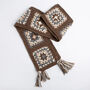 Granny Annie Squares Scarf Crochet Kit Woodland, thumbnail 6 of 9