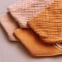 Baby Bib Organic Cotton Muslin Rainbow, thumbnail 10 of 10
