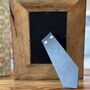 Indian Wood Picture Frame, Hand Painted Photo Frame, thumbnail 5 of 7