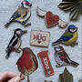 Christmas Wooden Decoration Pick N' Mix Birds And Hugs, thumbnail 1 of 11