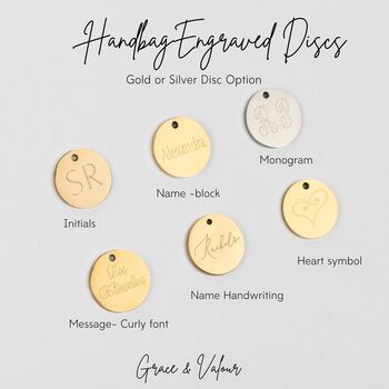 Gold Leather Personalised Mini Box Handbags, 6 of 10