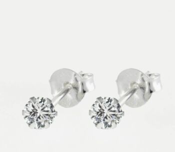Sterling Silver Stud Earrings 30th Birthday Gift Boxed Jewellery Giftcard, 5 of 5