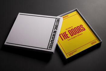 The Doors Personalised Gift Music Legend Deluxe Tribute Book, 4 of 11