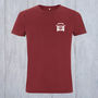 Personalised Camper Van Organic Cotton T Shirt, thumbnail 2 of 5