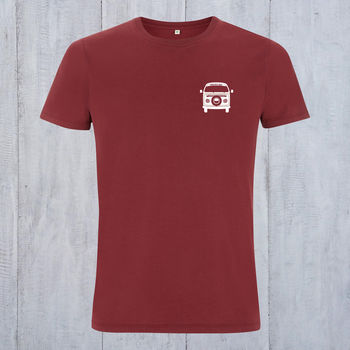 Personalised Camper Van Organic Cotton T Shirt, 2 of 5