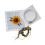 The Beekeeper Sunflower Design Cross Stitch Kit, thumbnail 3 of 4