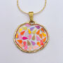Disco Super Sparkly Pendant Necklace Small Hand Made, thumbnail 1 of 10