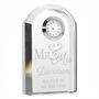 Personalised Mr And Mrs Crystal Clock – Wedding Or Anniversary Gift For Couples, thumbnail 2 of 2