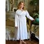 Ladies Sweetheart Nightdress With Side Ties 'Virginia', thumbnail 6 of 9